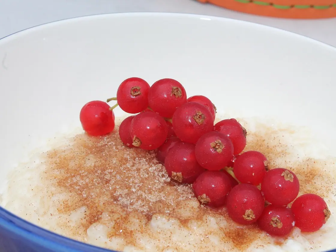 Arroz con leche ligero