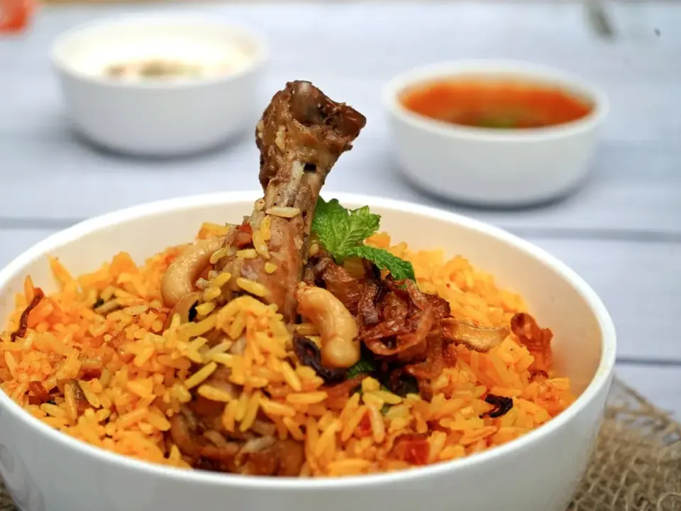 Arroz con pollo casero
