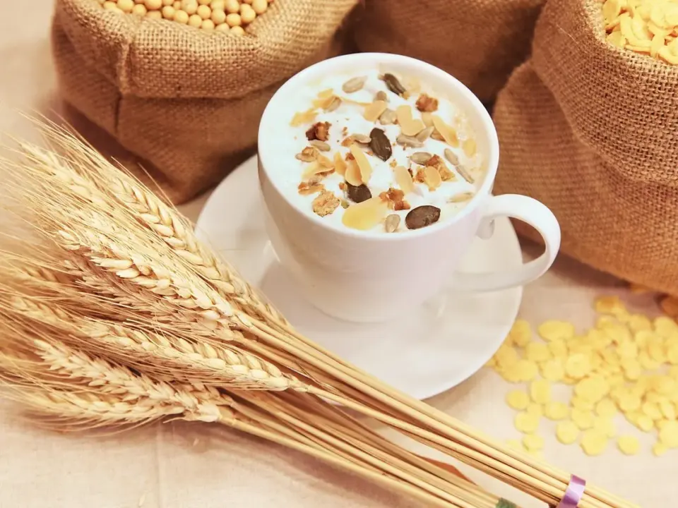 Bircher muesli con manzana rallada