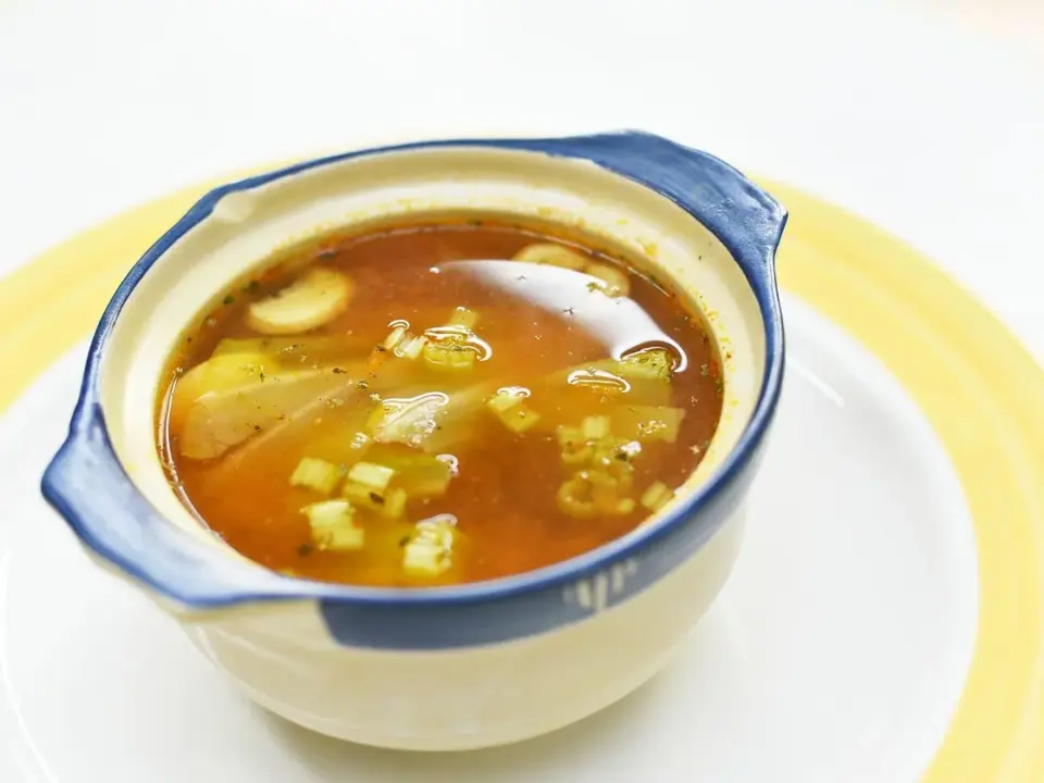 Crema de champiñones