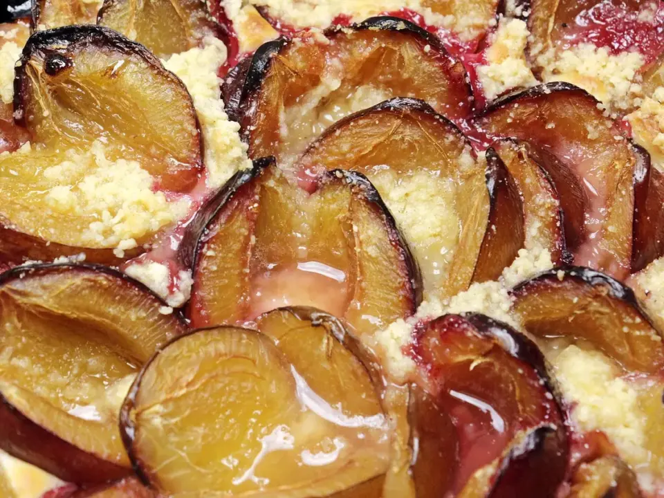 Crumble de manzana y avena