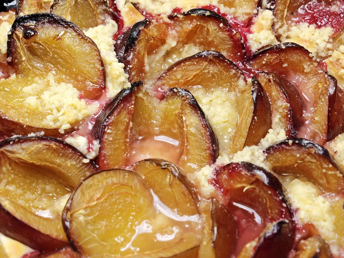 Crumble de manzana y avena