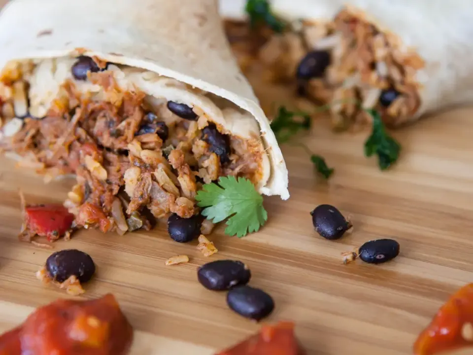 Crunchwrap casero de ternera