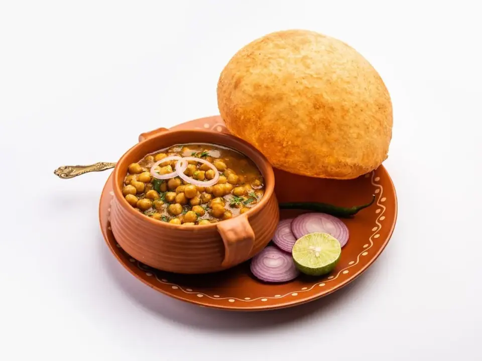 Curry de garbanzos y espinacas (chana masala)