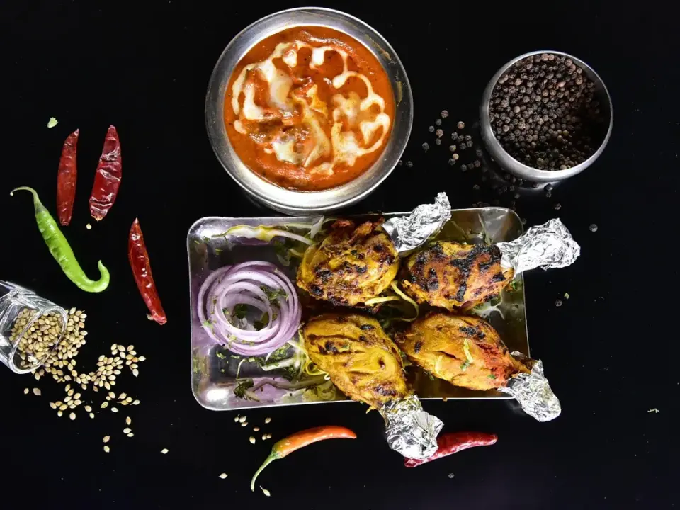 Curry de pollo rápido con yogur