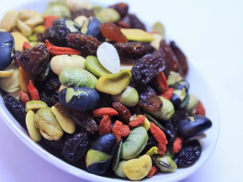 Frutos secos especiados al horno