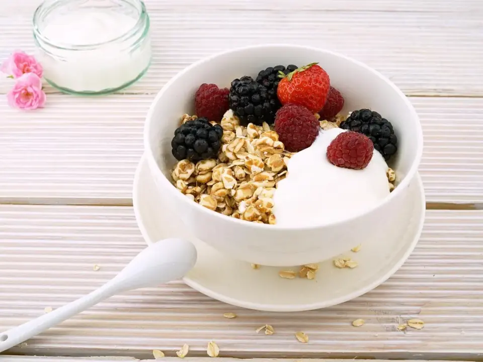 Granola casera proteica