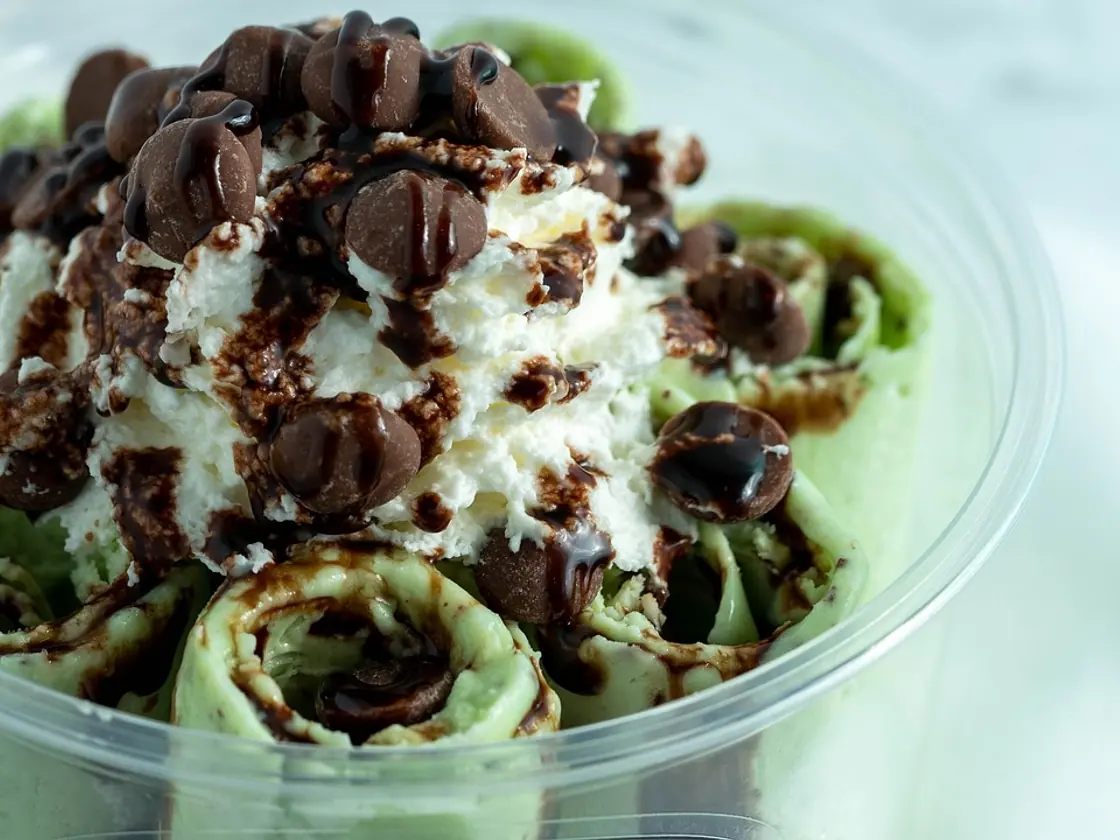 Helado de plátano y cacao (nice cream)