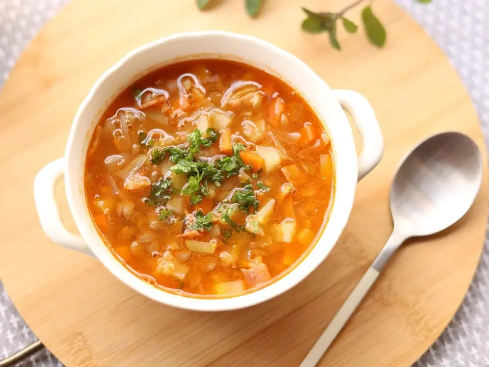 Lentejas con chorizo a la riojana