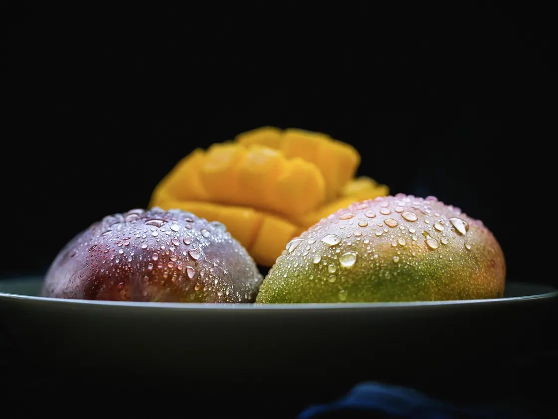 Overnight oats de mango y coco