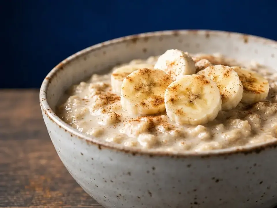 Overnight oats de tarta de manzana