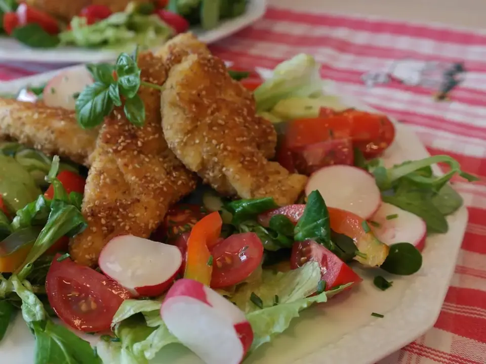 Pechugas pizza en air fryer