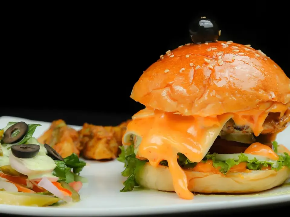 Sándwich de pollo picante estilo Nashville