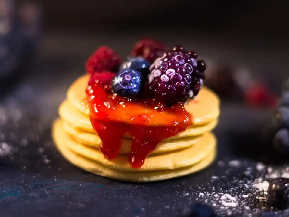 Tortitas de queso cottage