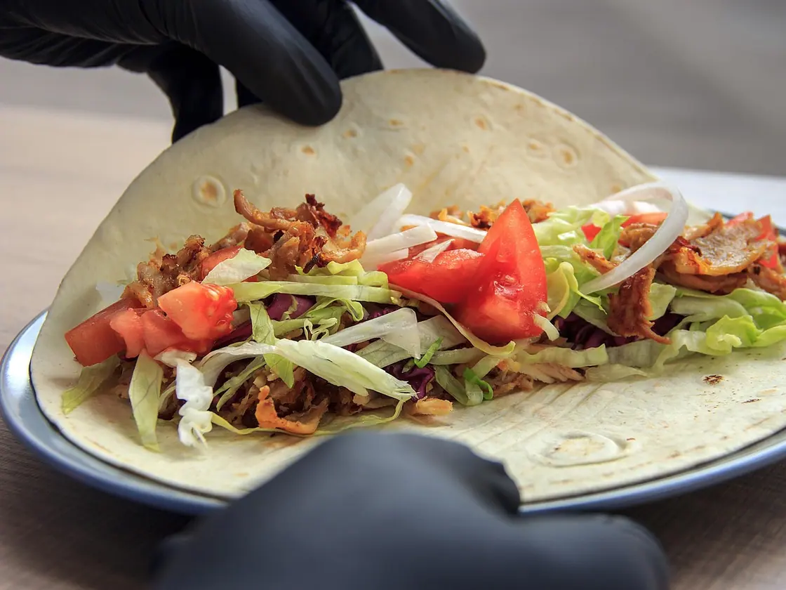 Wrap de pollo César