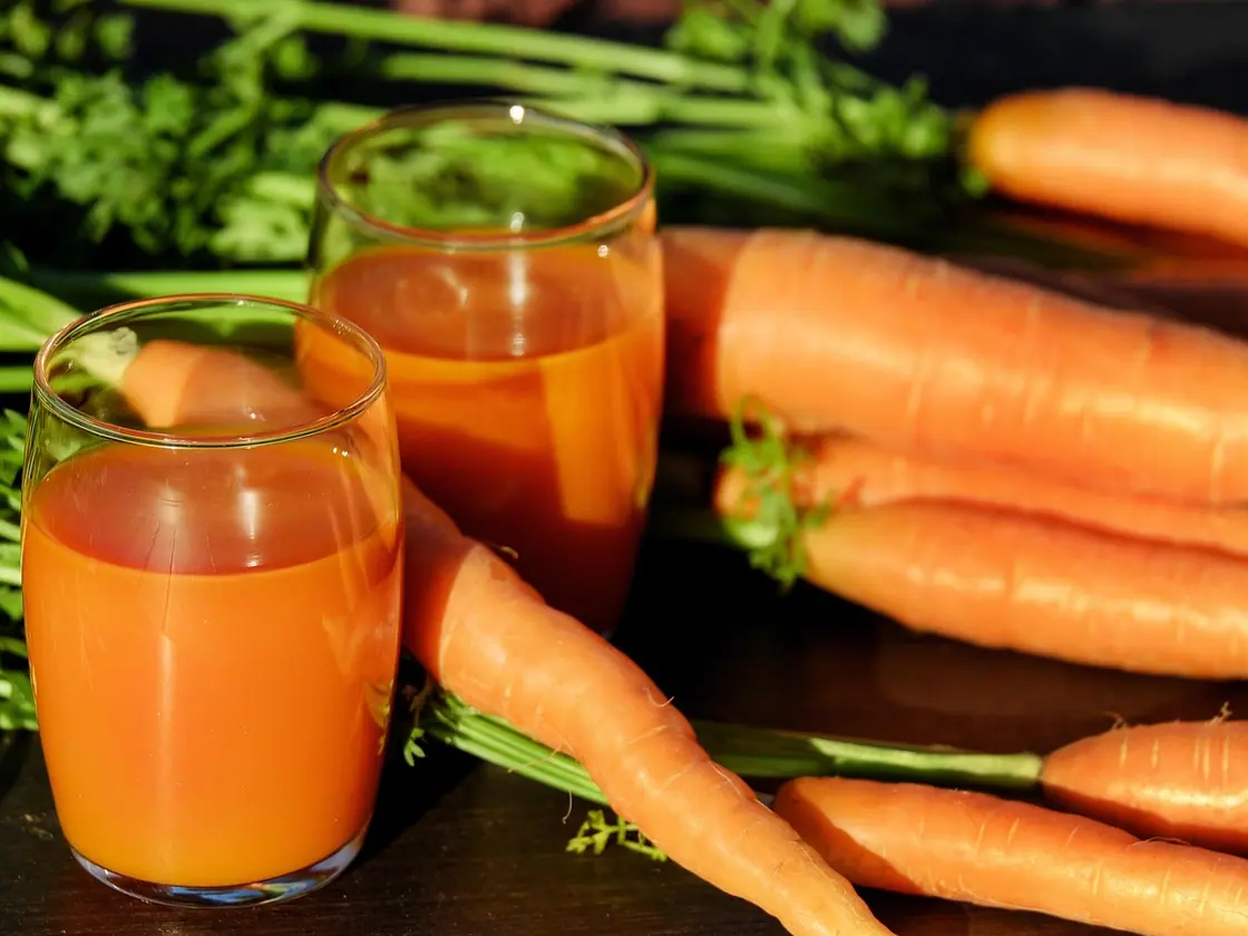 Batido de naranja, zanahoria y jengibre